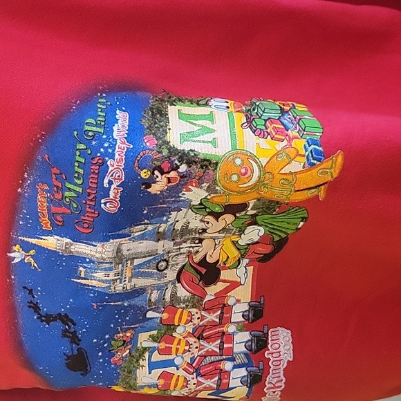 Almost Vintage Disney World Christmas Sweatshirt - Picture 3 of 7